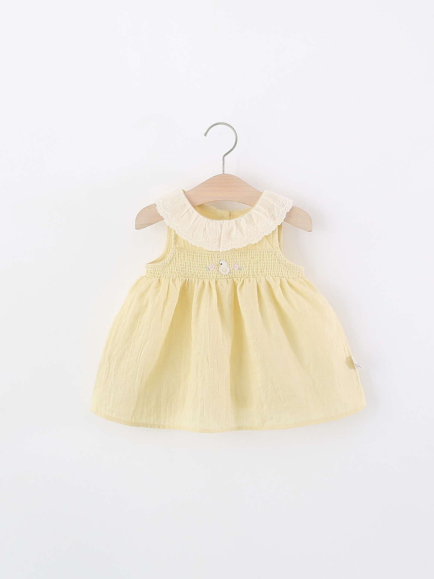 Summer dress with sleeves sleevless