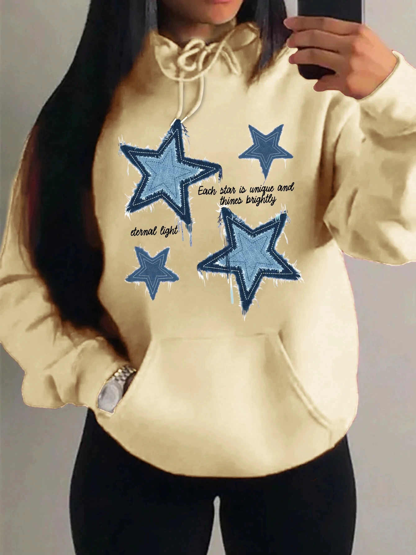 Retro multicoloured comfortable sweatshirt for leisure, loose fit