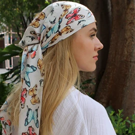 丝巾;围巾;披肩