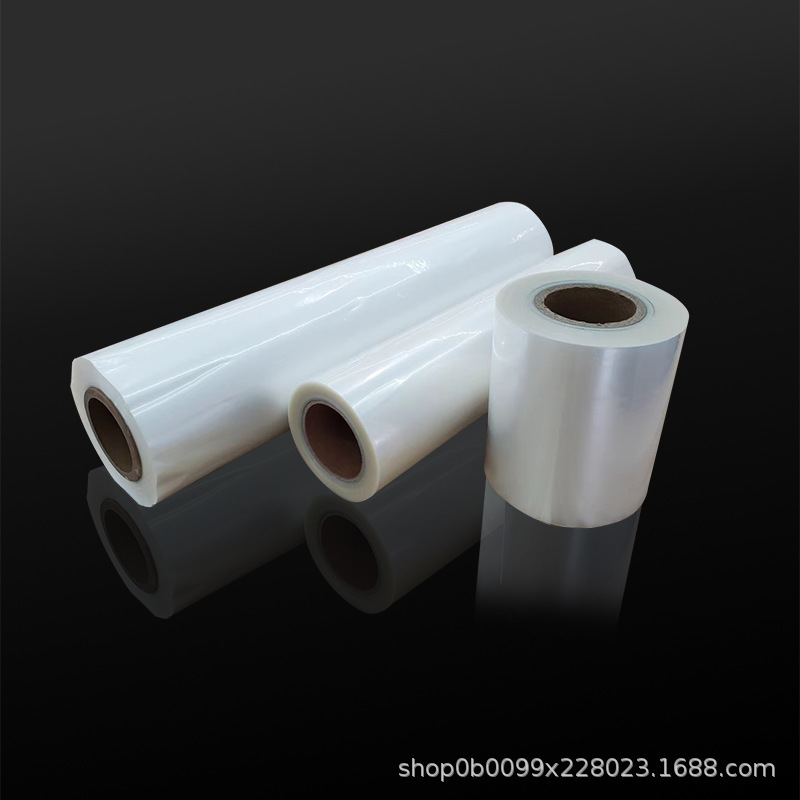 Suministro de película biodegradable PLA, película retráctil de alta transparencia totalmente degradable para embalaje, película biodegradable image 5