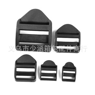 Factory 20~51mm plastic four-gear belt buckle webbing elastic band adjustment ladder buckle bag pendant eye buckle supply