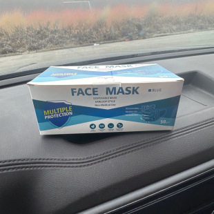 Disposable Masks Three Layers of Protective Export Packaging Xiantao Factory Wholesale Direct