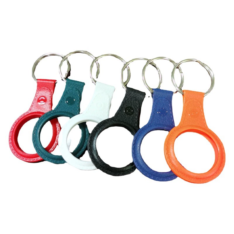 Для Apple airtags защитный чехол из ТПУ кожаный локатор с рисунком анти-потерянный трекер устройства защитный чехол airtag