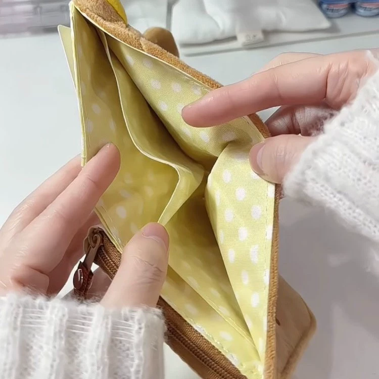 Японский милый классический короткий кошелек, держатель для карт, organizer bag