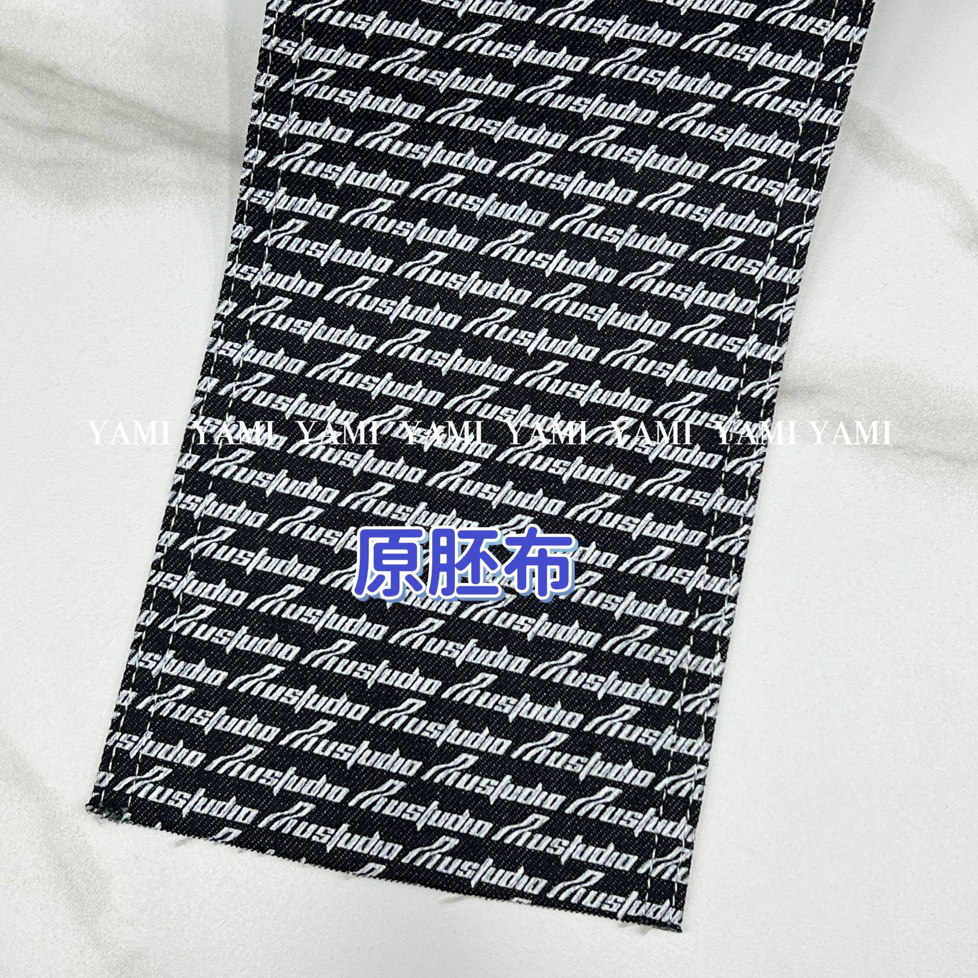 Fábrica de mezclilla al por mayor 10 siro spinning Denim sarga no elástico completo impreso inglés denim tela impresa image 7