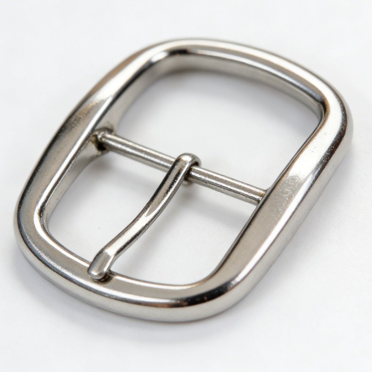 4cm Inner Diameter Factory Direct Sale Zinc Alloy Pin Buckle Clothing Metal Adjustment Buckle Hardware Accessories Wholesale D-Ring Buckle Head