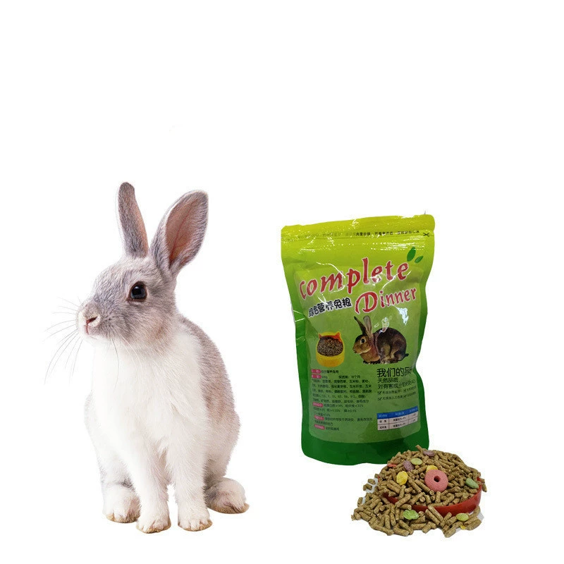 Корм для кроликов 500г, дезодорирующий корм для животных, против кокцидиоза, корм для морских свинок, корм для голландских свиней, 0.5kg упаковка, для кроликов