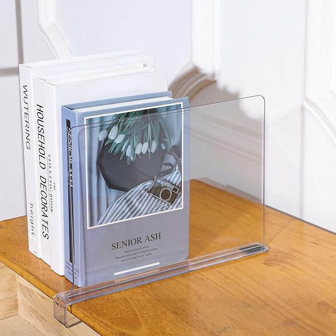 亚克力搁板隔板,透明毛衣收纳袋,适用于壁橱,垂直袋收纳衣柜,非常