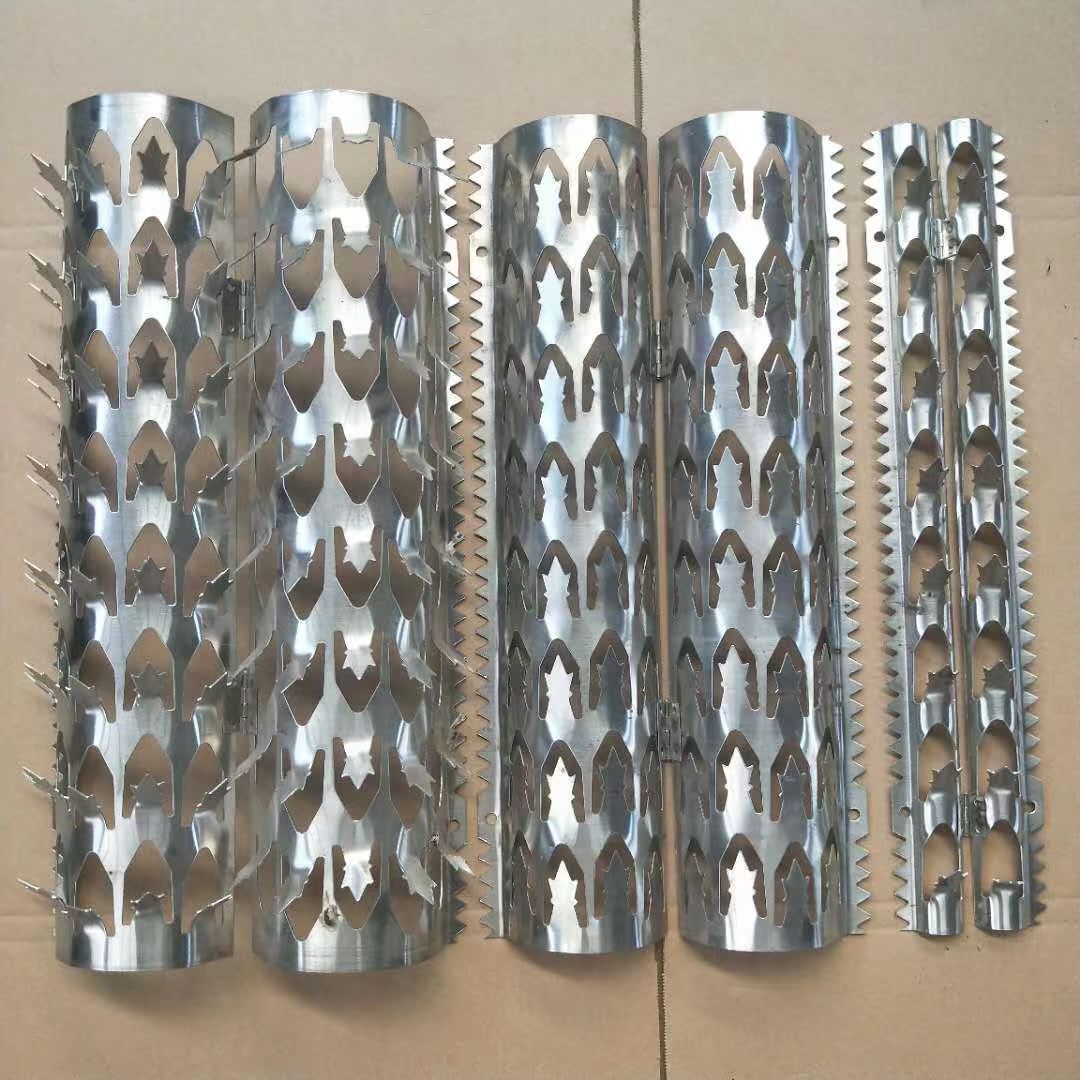 防爬刺刺钉供水排水燃气管道围墙防爬刺小区居民阳台管道防盗刺