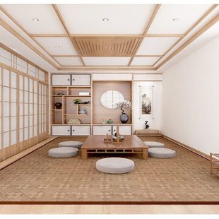 Summer Baby Carpet, Living Room, Bedroom, Japanese Rattan Mat, Household Tatami, Can Sleep and Sit, Washable
