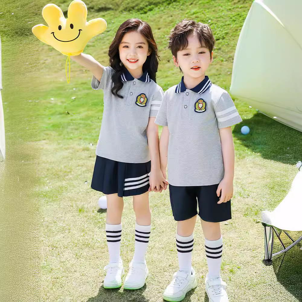 Kindergarten Garden Clothing Summer Chinese Style June 1 Performance Performance Clothing Graduation Clothing Primary School Students' Class Clothing Summer Clothing