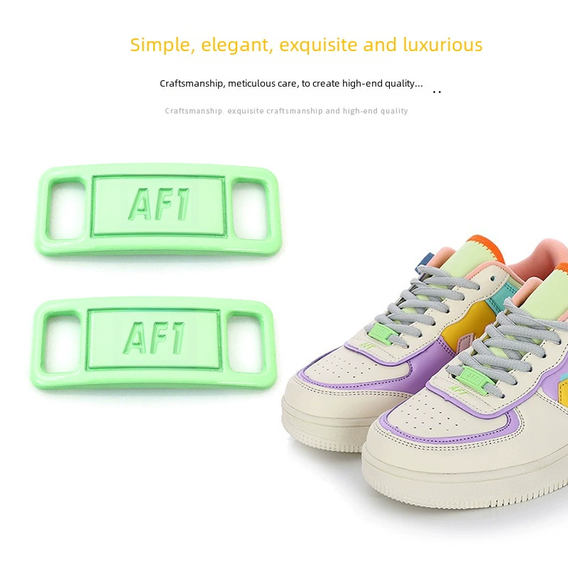 Nike Air Force 1, Air Jordan 1, пряжка обуви, пряжка шнурков, трендовые металлические кроссовки, спортивная обувь, украшения, аксессуар