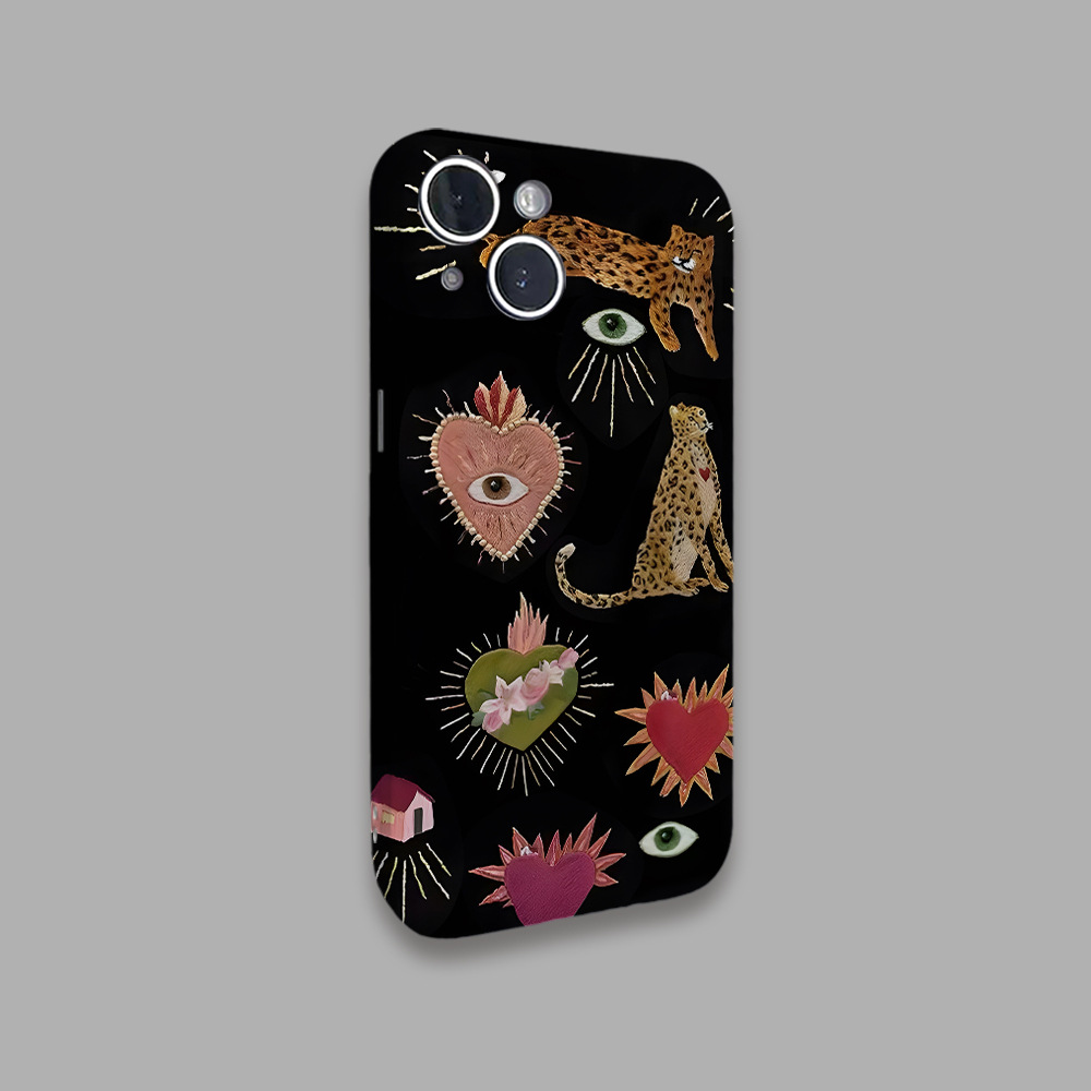 35g Weight iPhone Applicable Brands Phone Cases Classification Feilin Material Animal, Cartoon, Apple Pattern Basic Style Feilin Animal Cartoon Apple Basic Phone Cases Phone Accessories 7
