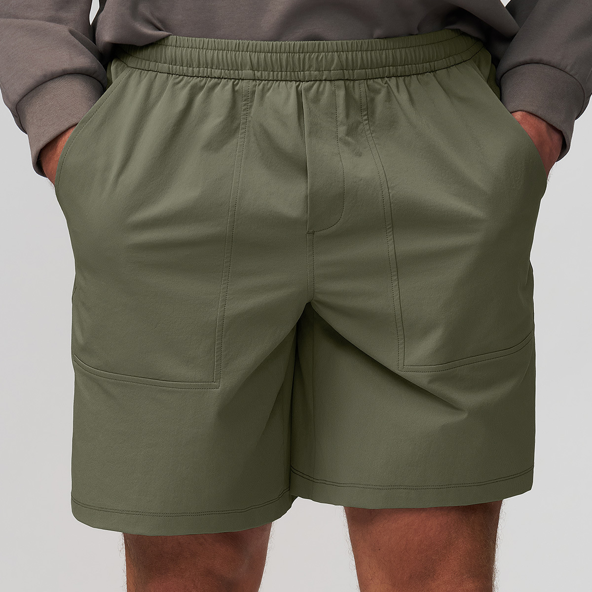 Cross-Border Men's Sports Fitness Outdoor Quick-Drying Shorts Work Clothing Hiking Citywalk Five-Point Pants 1206