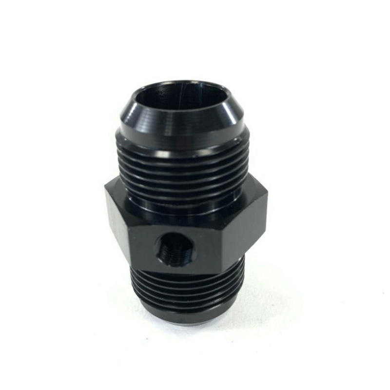 Piezas de automóvil Enfriador de aceite de aleación de aluminio Convertidor de tubo de aceite Conector de alambre Conector de alambre AN3-AN12 a rosca 1/8NPT
