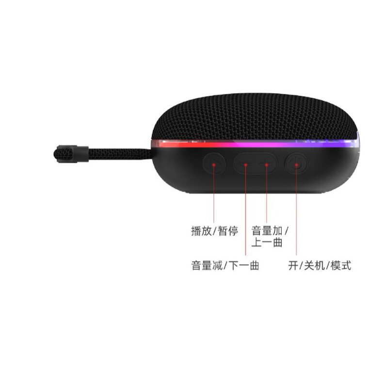 2025クロスボーダーの便利な布芸カードの無線スピーカーのサブウーファの音質が良いです。|undefined
