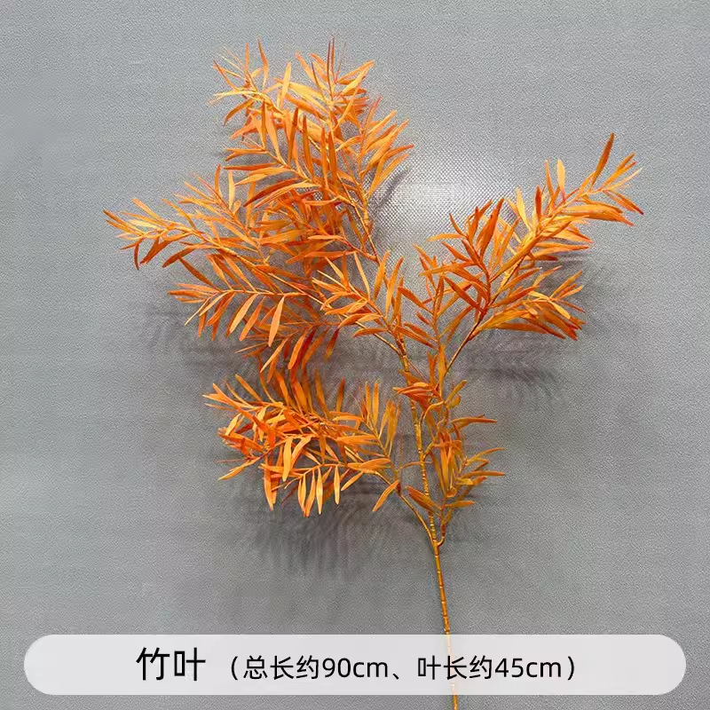 创垚婚庆仿真假花桔色绢花婚礼橘色系花材背景墙插花路引装饰花艺|undefined