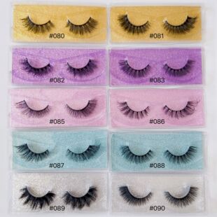 A Pair of 6D Stereo Curling Thick Large Arc Eyelashes Natural Long Soft False Eyelashes Manufacturer Wholesale