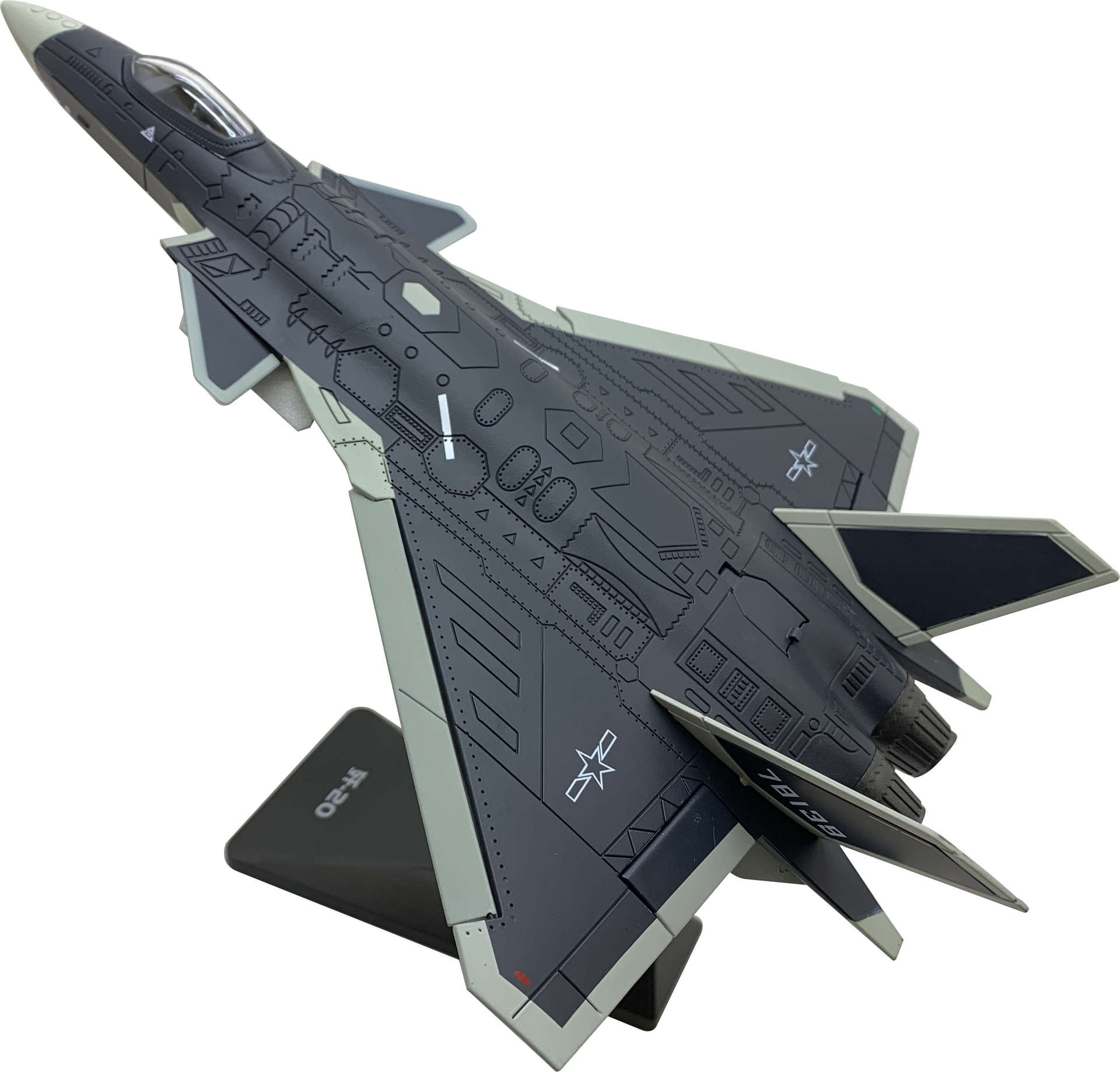 Auténtica licencia 1: 72 J - 20 modelo de avión de aleación de simulación de gran tamaño recuerdos coleccionistas adornos