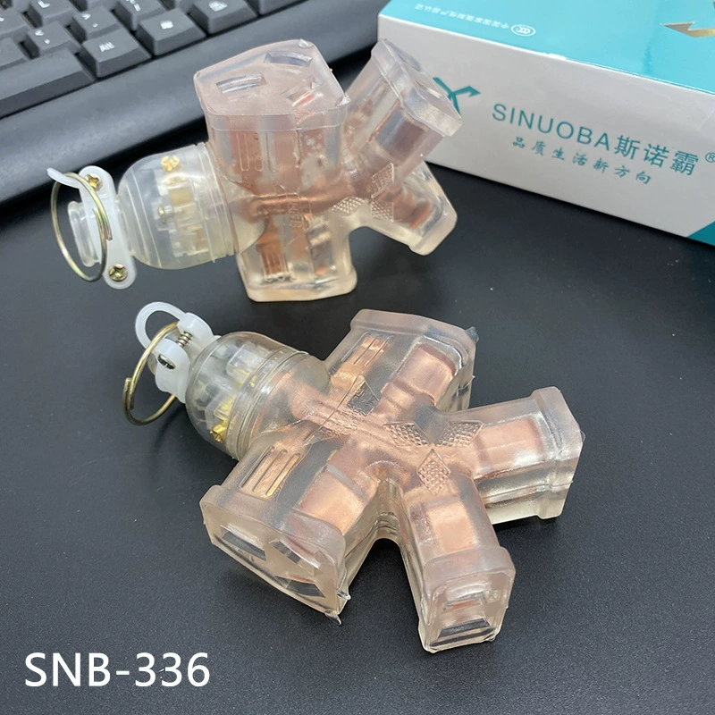 Snowba ground mopping socket thick copper construction site anti-fall high-power porous wireless plug strip engineering large-character plug