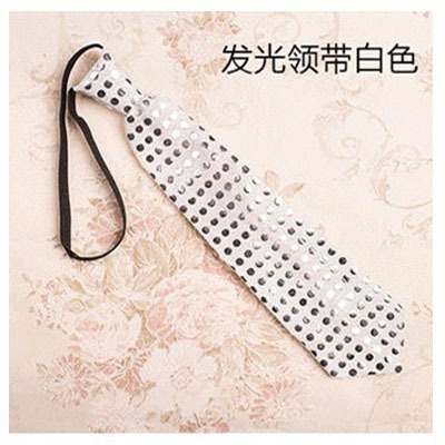 Nuevos hombres y mujeres etapa rendimiento LED sequined tie universal casual tie night show pajarita luminosa al por mayor