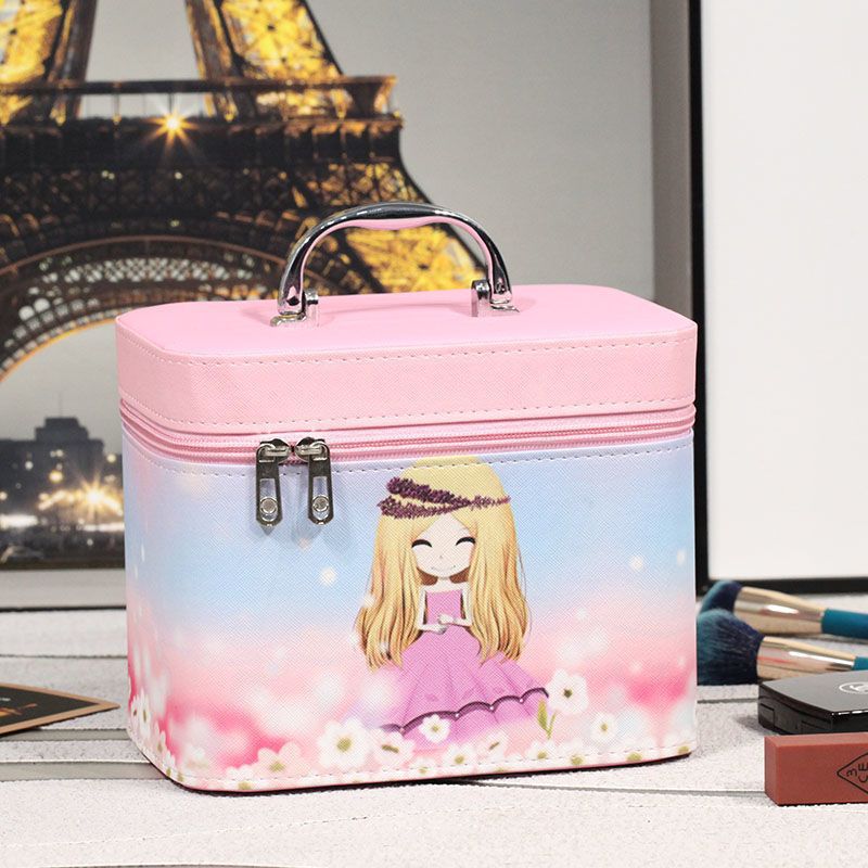 Caja única mediana chica azul