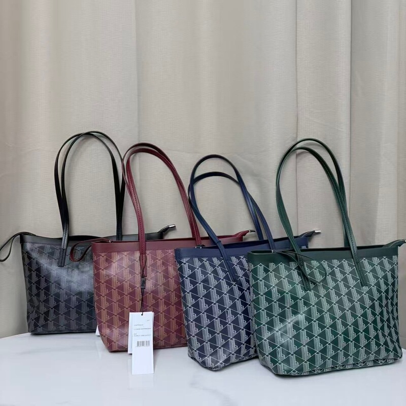 Cross-Border Wholesale French Striped Print Crocodile Bag Large Capacity Shoulder Tote Bag Commuter Tote Bag Handbag Crossbody Bag