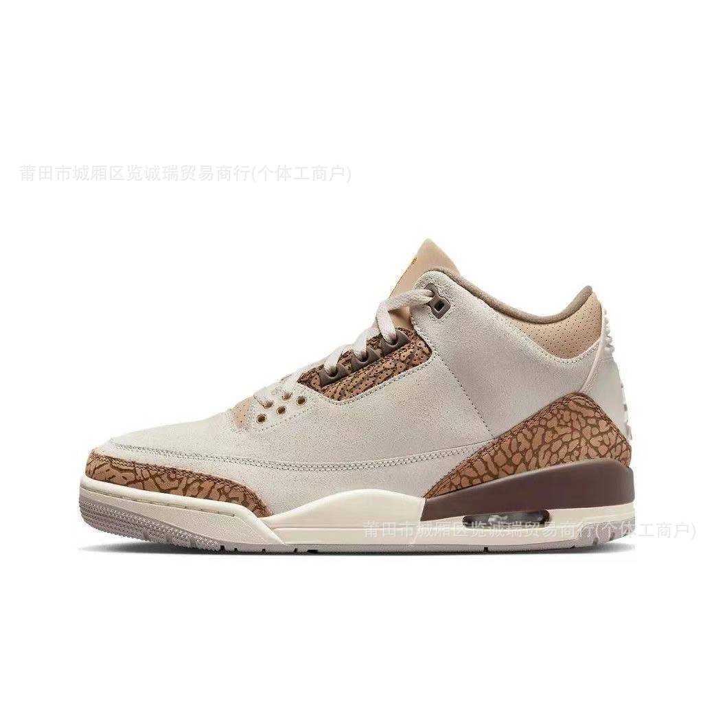 Comercio exterior Putian zapatos aj3 zapatos de baloncesto Fujiwara Hao North Carolina zapatos de cemento azul y blanco para hombres y mujeres zapatos de carrera de suela gruesa