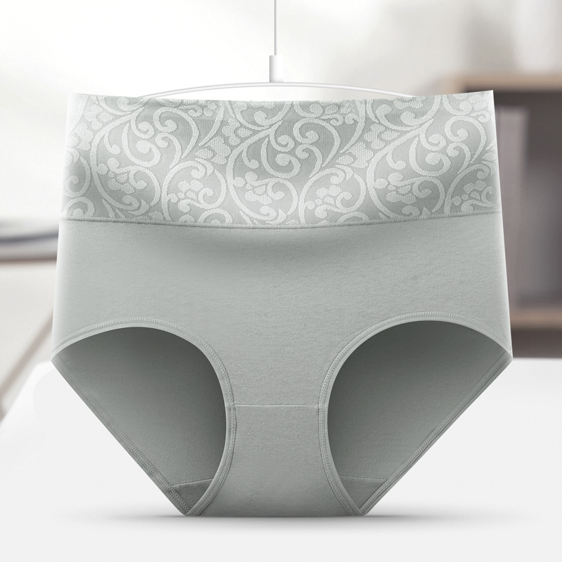 Ropa interior de algodón de cintura alta posparto ropa interior de algodón para mujer fábrica al por mayor