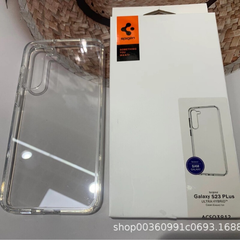 Spigen phone case for Samsung S24Ultra transparent magnetic suction phone case S23 transparent protective cover S23