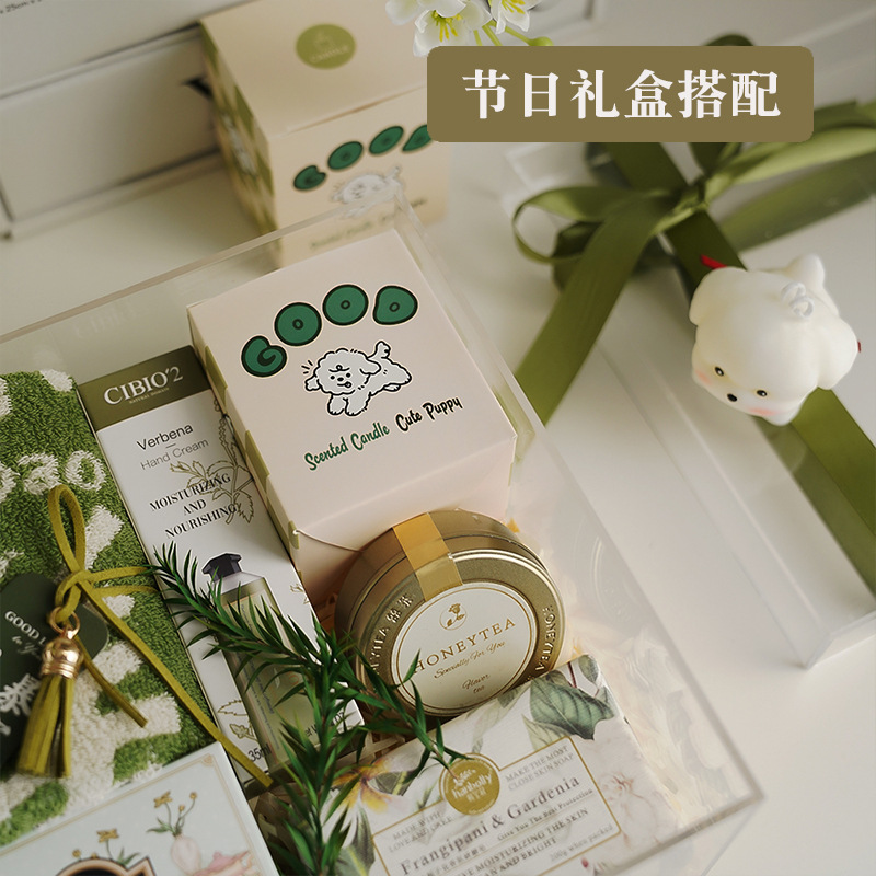 Creativo perrito perfumes de cera de perfume corporativo regalo de mano personalizado etiquetado ODM atmósfera sensación de cera de estilo