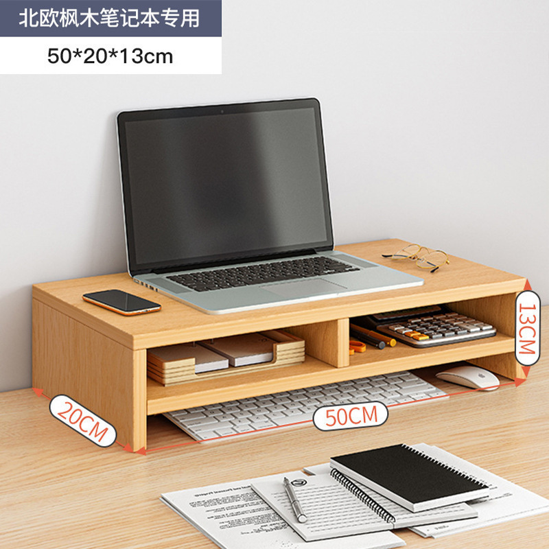 Monitor soporte de la computadora de escritorio soporte de rack de almacenamiento Pantalla de escritorio almohadilla de elevación soporte de la base rack de almacenamiento