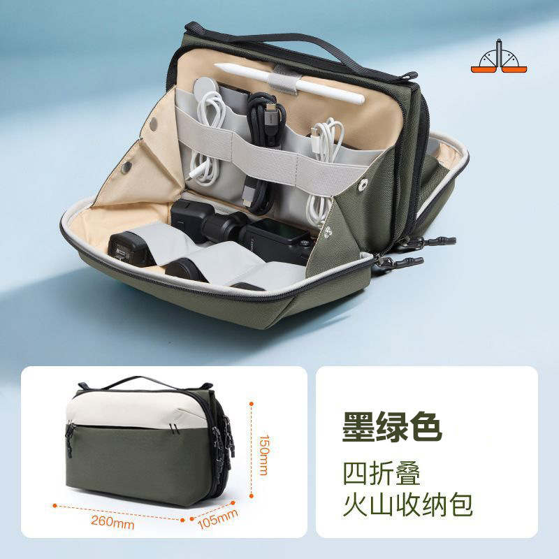外贸新款数码包大容量收纳款休闲旅行背包多功能收纳包便携手提包|undefined