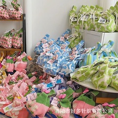 結婚式の記念品、ニットバッグ、ハンドバッグ、織りバッグ、リストバッグ、ギフトバッグ、新年のベスト、バケツバッグ、編み物