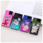 超市地摊爆款卡通彩印杠杆点火充气打火机创意防风直冲打火机批发