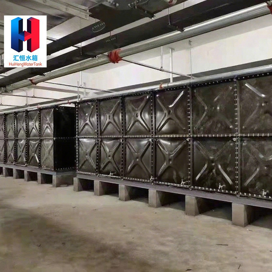 厂家保温装配式搪瓷钢板水箱水塔消防人防生活水箱