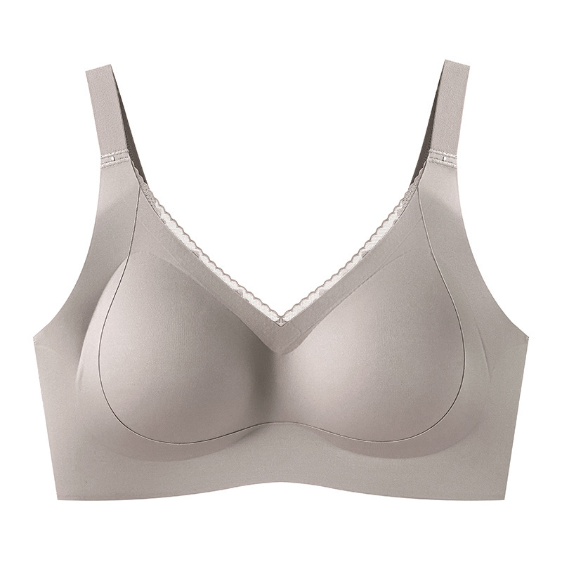 Custom Vcteorai Hong Kong, Taiwan, Japan, and Korea High-Quality Online Full-Platform Popular Soft Support Bra Seamless Underwear for Women