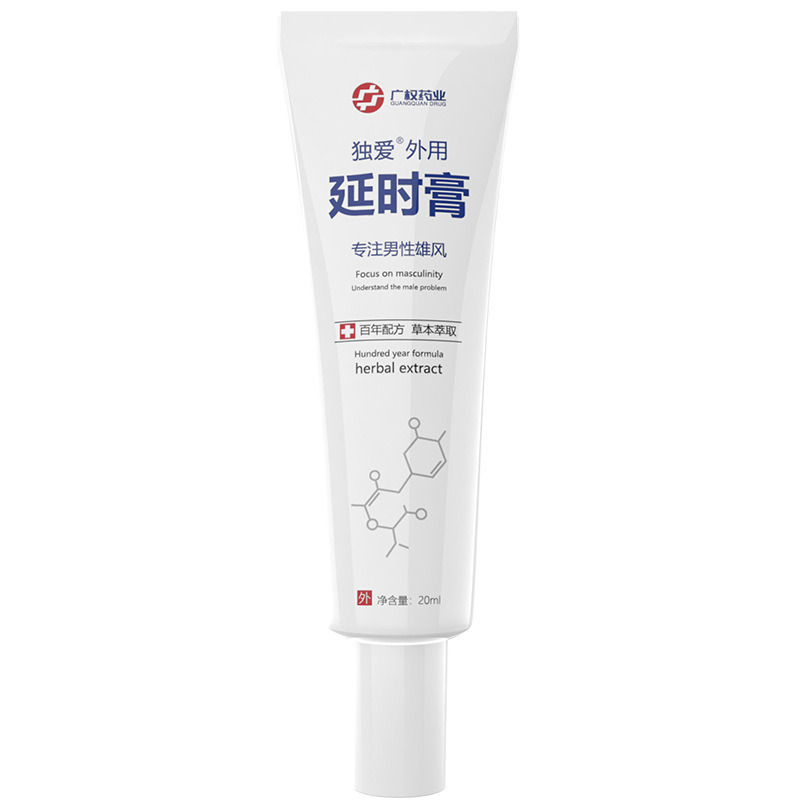 Duai Guangquan Pharmaceutical Crema de retardo de uso externo para hombres Crema de masaje para partes privadas para uso externo para adultos