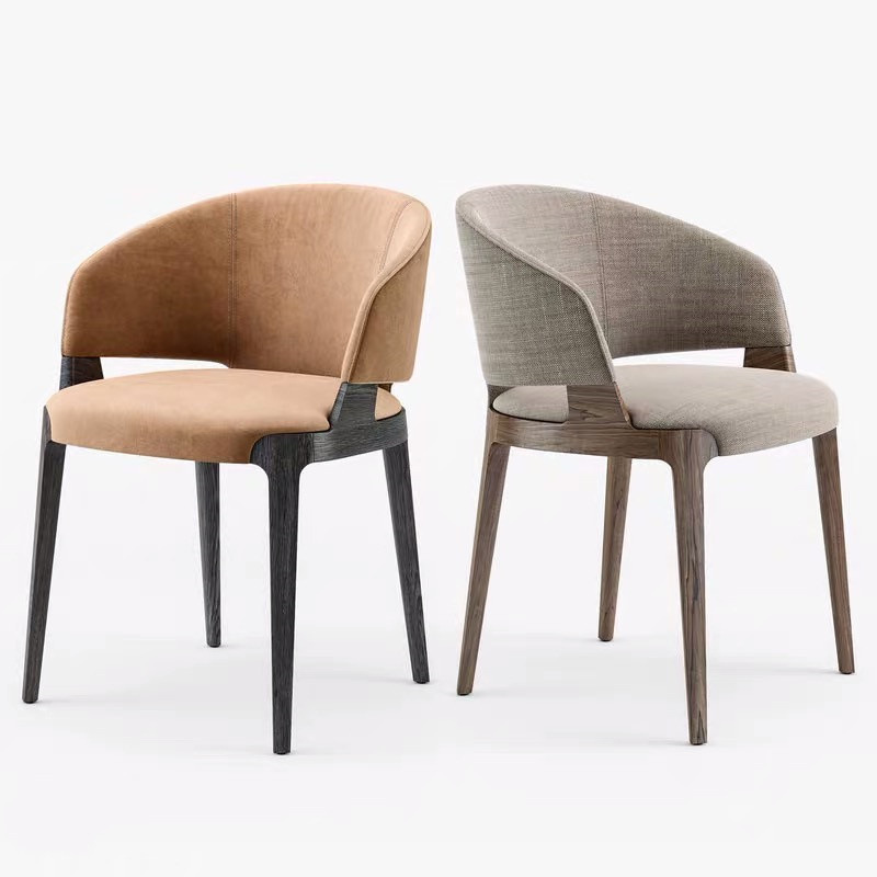 Silla de comedor de madera maciza S28 (a partir de dos)