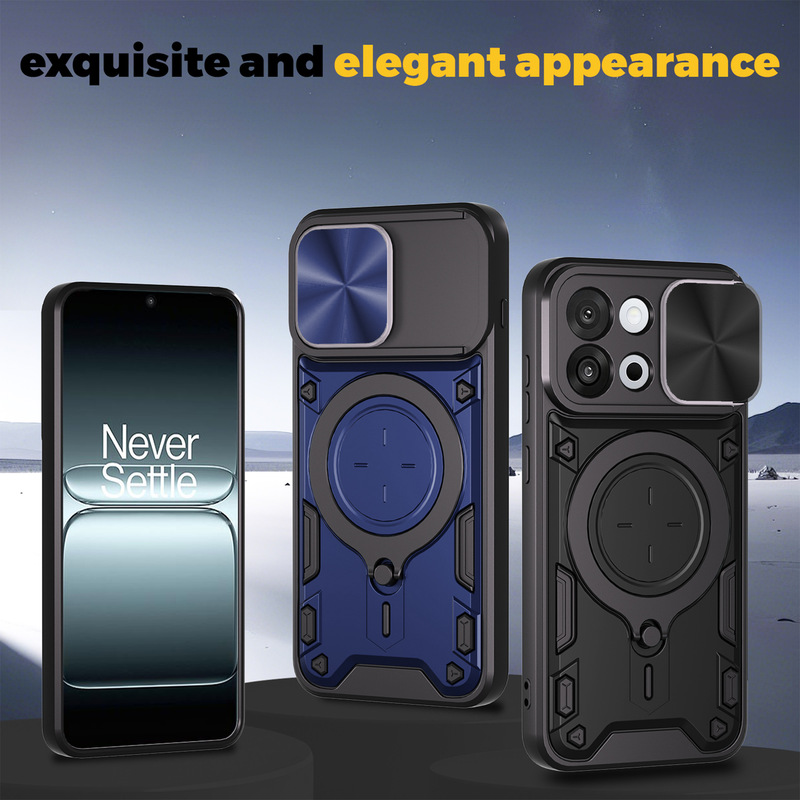 Suitable for Oneplus 15 5g Phone Case, Home-Use Sliding Window Two-In-One Stand Protective Case