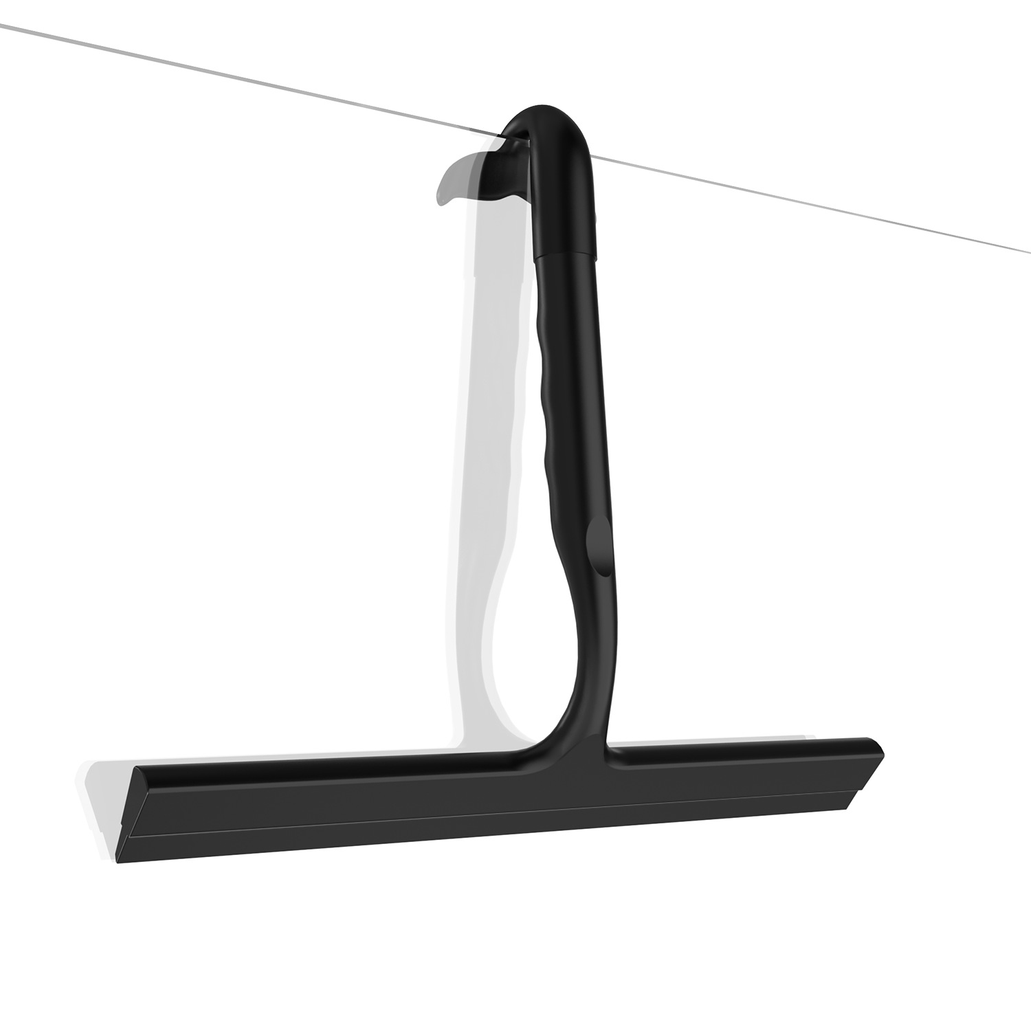 Silicone Wiper Glass Wiper Bathroom Glass Scraper Floor Window Cleaning Tool Household Commercial Glass Scraper