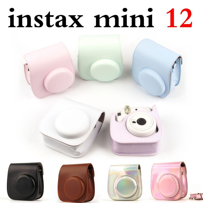 For instax Fuji Clapper leather case mini12 pack mini Universal Camera Bag