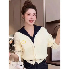 复古休闲菱格纹镂空针织衫背心女2025新款夏季设计感修身无袖上衣