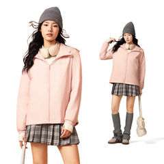 周宇虹鸡蛋轻薄白鸭绒羽绒服2025新款高级感连帽秋冬季情侣外套女
