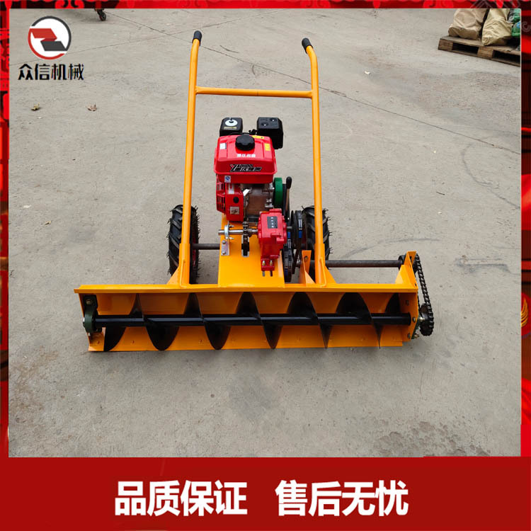 小型扫雪机 便捷式汽油机 动力螺旋除雪机 自走式清雪铲雪机