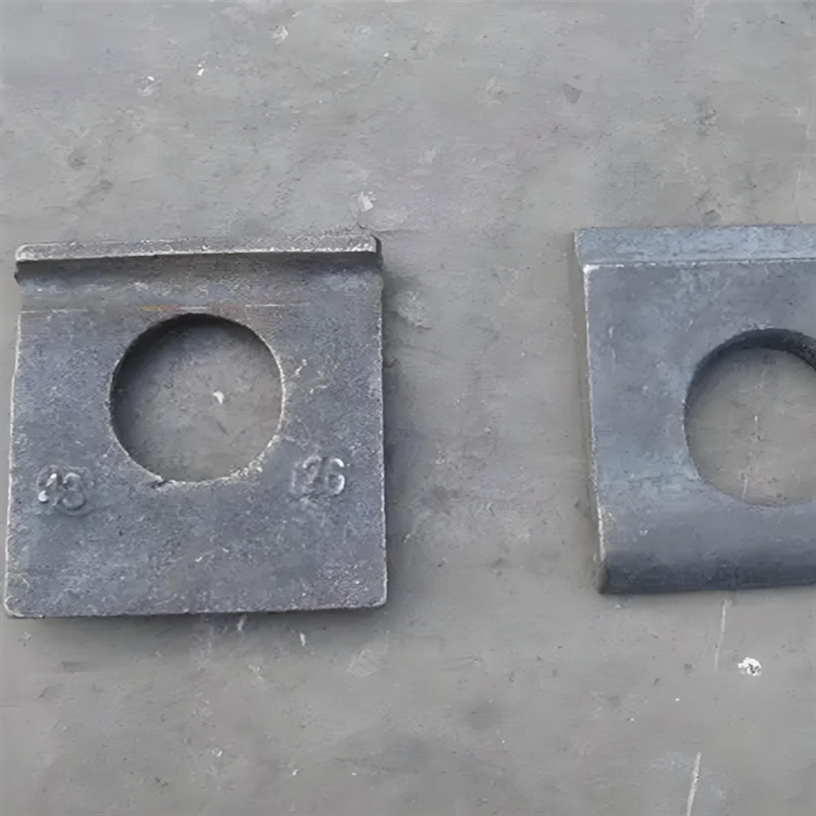 Paleta de perno de anclaje de mina Equipo de soporte para túnel 140 * 140 * 8 placa de anclaje Paleta de perno de anclaje