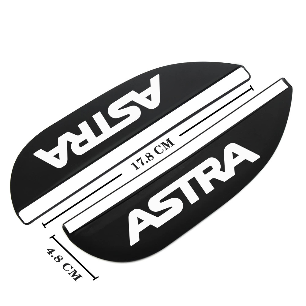 Opel – Rearview mirror rainproof sticker Rain Eyebrow - opel-2-astra
