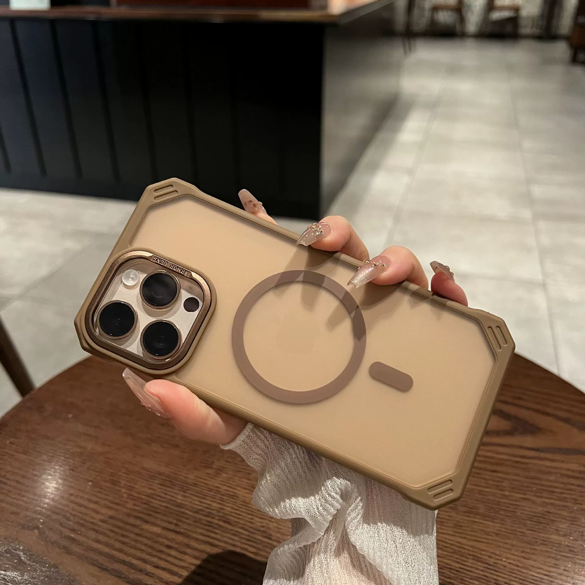 Apple, совместимый чехол для телефона, iPhone 15, лента, 16 Pro Max, защита от падения, высококачественный стиль