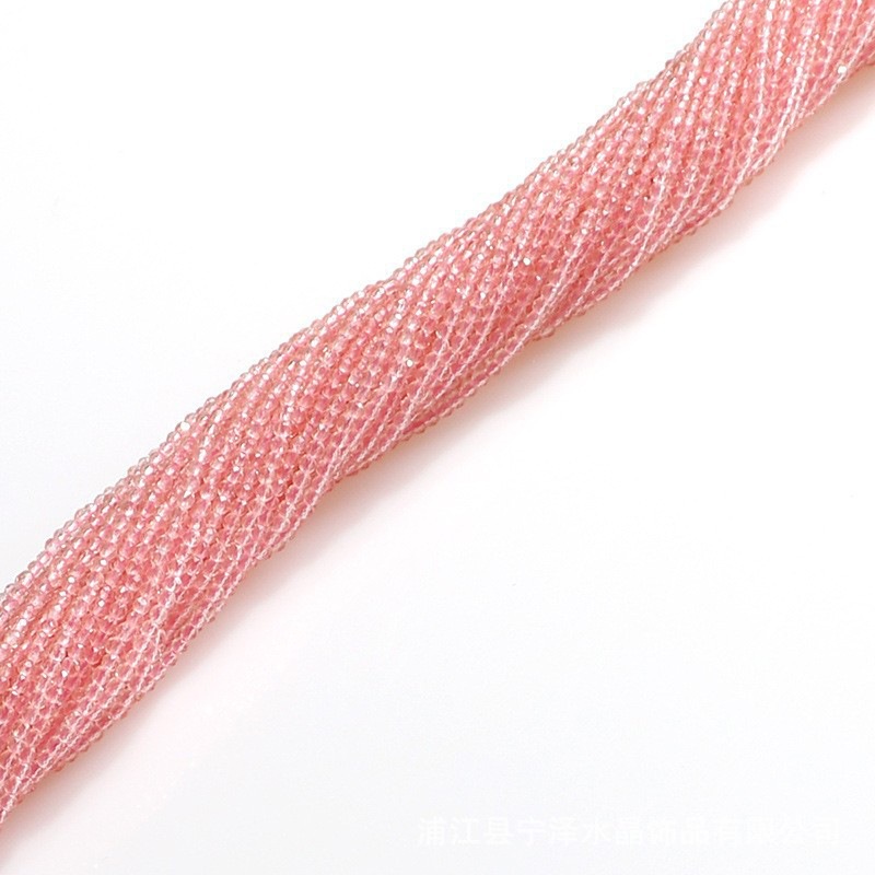 Hilo de algodón aguja súper pequeña Perla de cristal encadenada cuentas vidriadas DIY accesorios de ropa hechos a mano pulsera collar cuentas dispersas accesorios