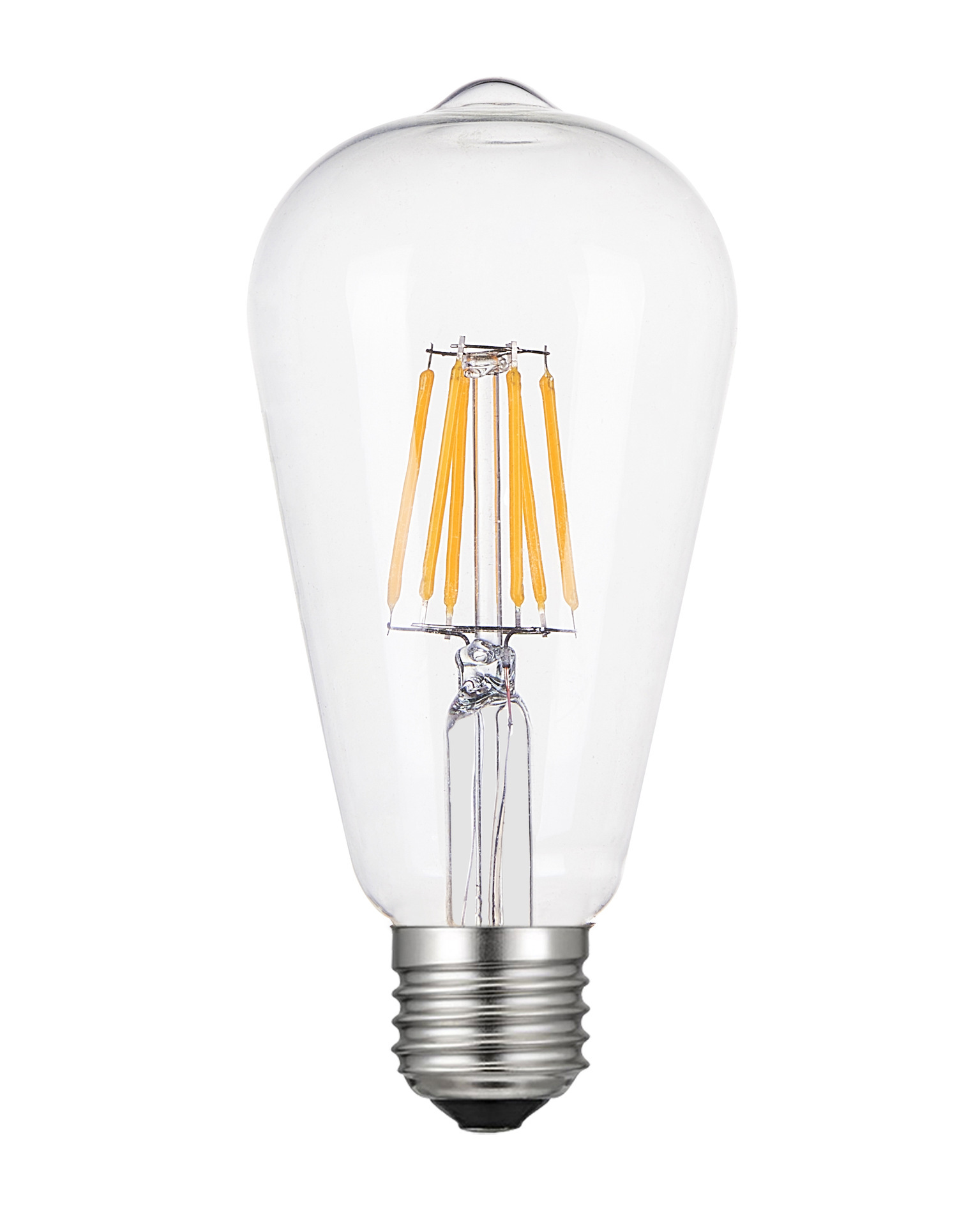 Bombilla LED estilo Edison ST64 E27/E26 220V, filamento vintage decorativo, venta al por mayor